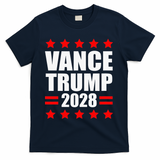 Vance Trump Presidential Election 2028 Political T-Shirt - Navy