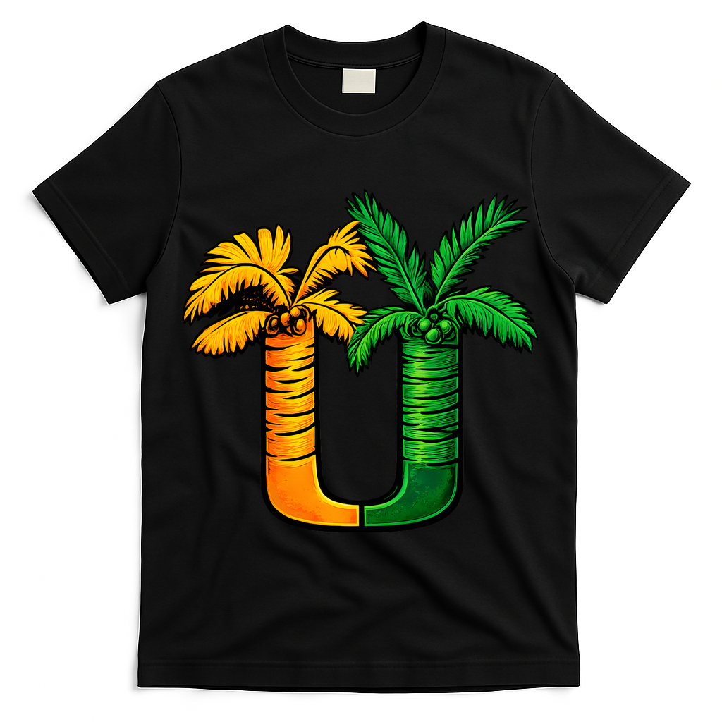 Vintage UM 90's Miami Palm Trees T-Shirt