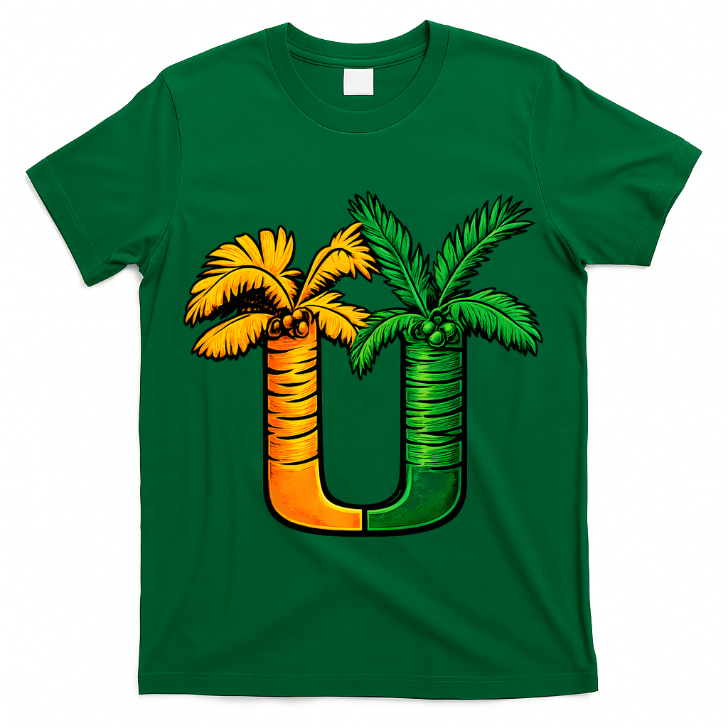 Vintage UM 90's Miami Palm Trees T-Shirt