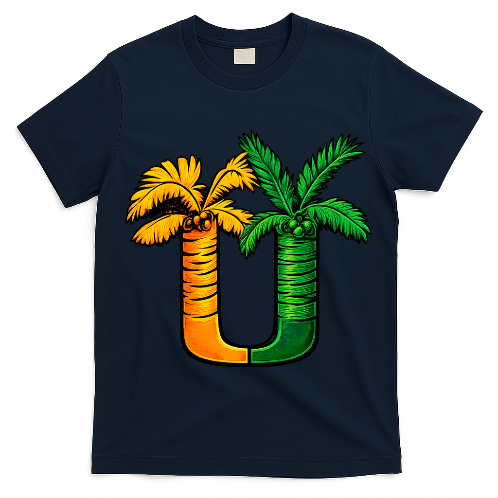 Vintage UM 90's Miami Palm Trees T-Shirt