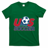 Vintage USA Soccer Fan  T-Shirt - Irish Green