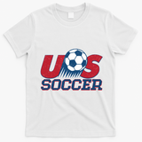 Vintage USA Soccer Fan  T-Shirt - White