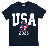 Vintage USA Soccer Ball American 2026 T-Shirt