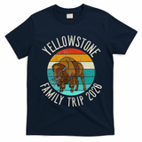 Vintage Yellowstone Family Trip 2026 T-Shirt