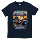Woodward 2026 The World's Largest Car Cruise M1 T-Shirt - Navy Blue