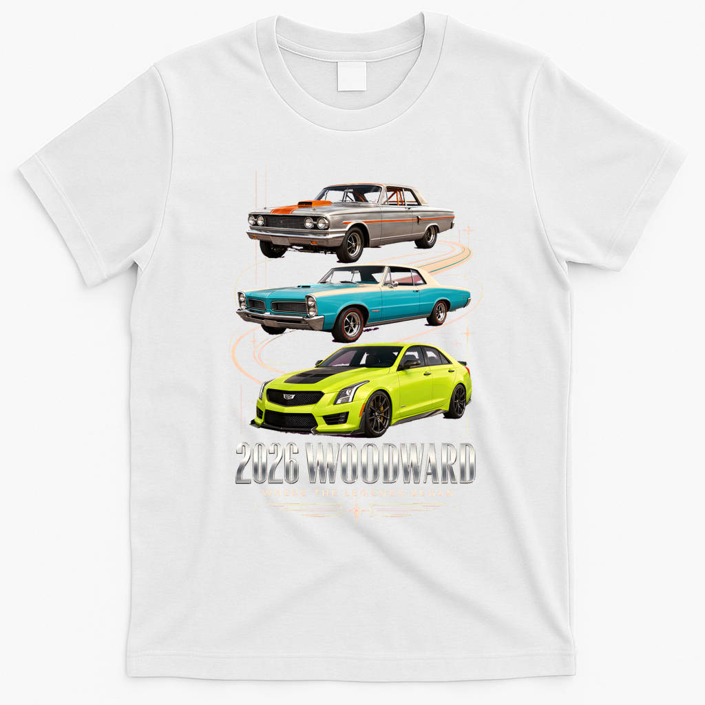 Woodward 2026 Where The Legends Began T-Shirt - White