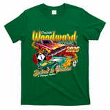 Woodward Avenue 2026 Detroit to Pontiac Racing Cars T-Shirt - Irish Green