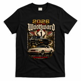 Woodward Avenue Classic Car Lovers Tribute 2026 T-Shirt - Black