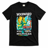 Woodward Avenue Heartbeat Of Michigan T-Shirt