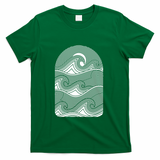Waves and Sunset geometry - Green