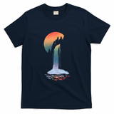 Waterfall - Navy