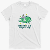 Weird but in a magical way frog - White