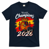 World Champions 2026 Spain Soccer T-Shirt - Navy Blue