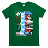 Woodward Cruisin' M1 Avenue 2026 Vintage Car Festival Collection T-Shirt - Irish Green