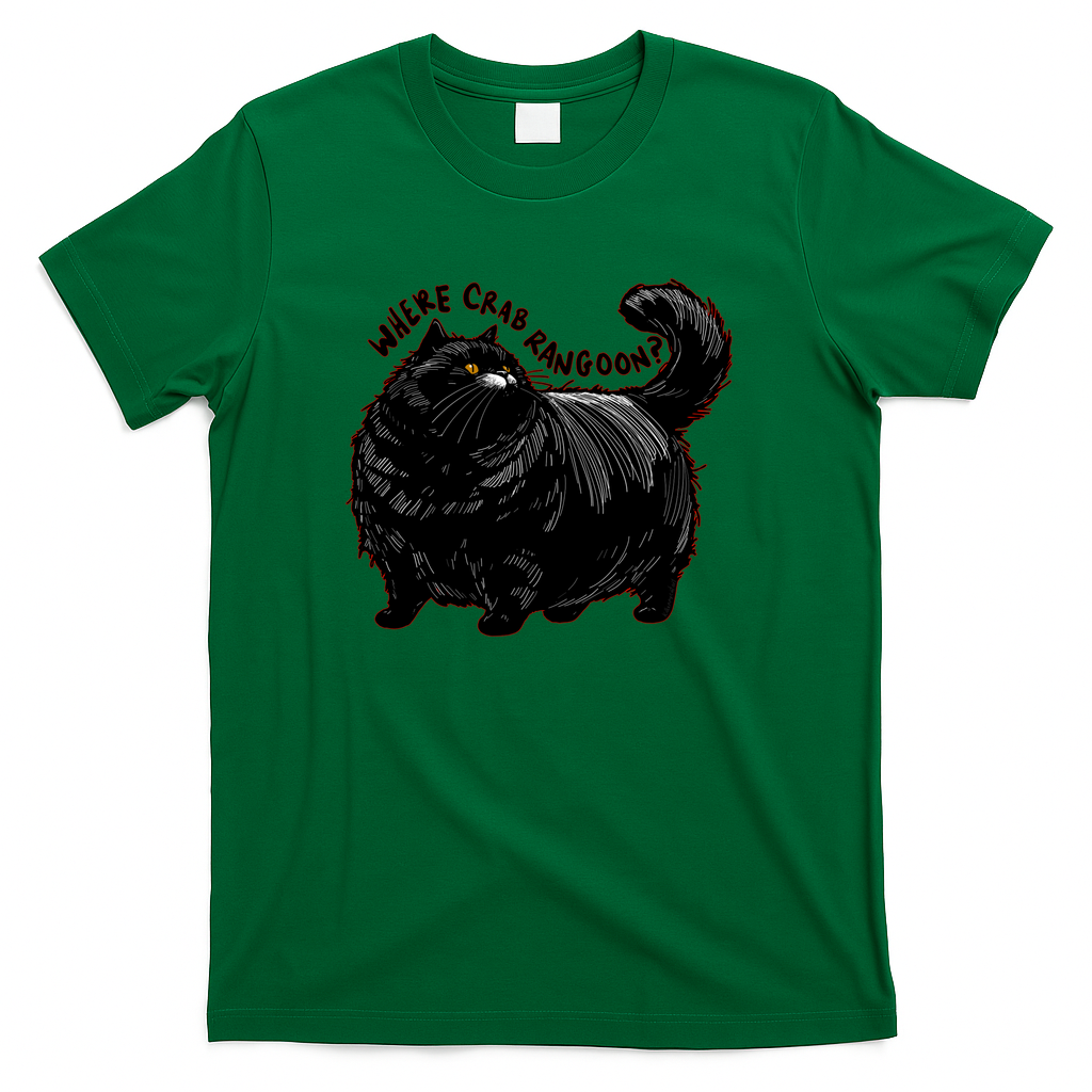 Where Crab Rangoon Cat - Green