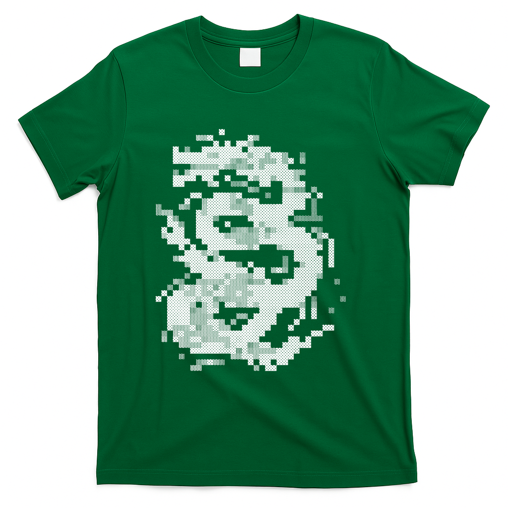 white dragon - Green