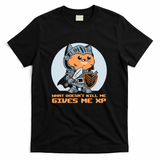 What Doesn’t Kill Me Gives Me XP Cat - Black