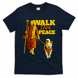 Walk For Peace Walking Monks And Aloka Dog T-Shirt