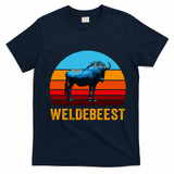 Weldebeest Funny Welder Wildebeest T-Shirt - Navy Blue