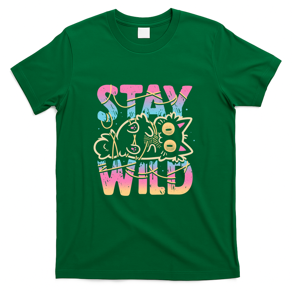 Wrapped in Chaos – Stay Wild - Green