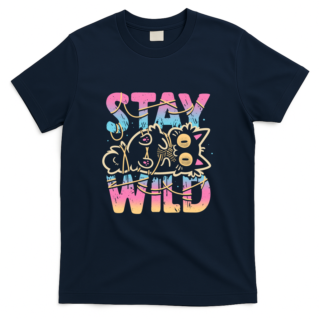 Wrapped in Chaos – Stay Wild - Navy