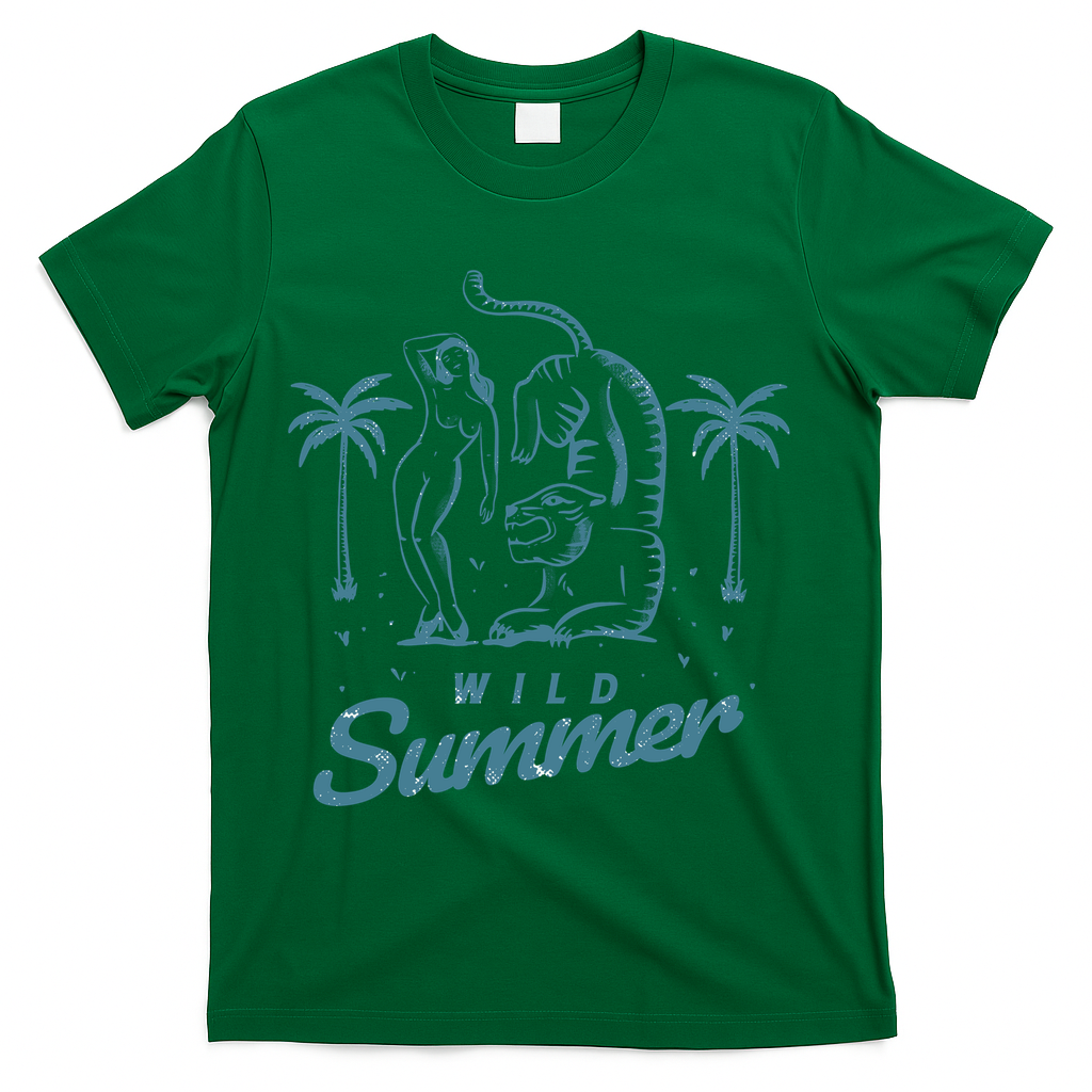 Wild Summer T-Shirt - Green