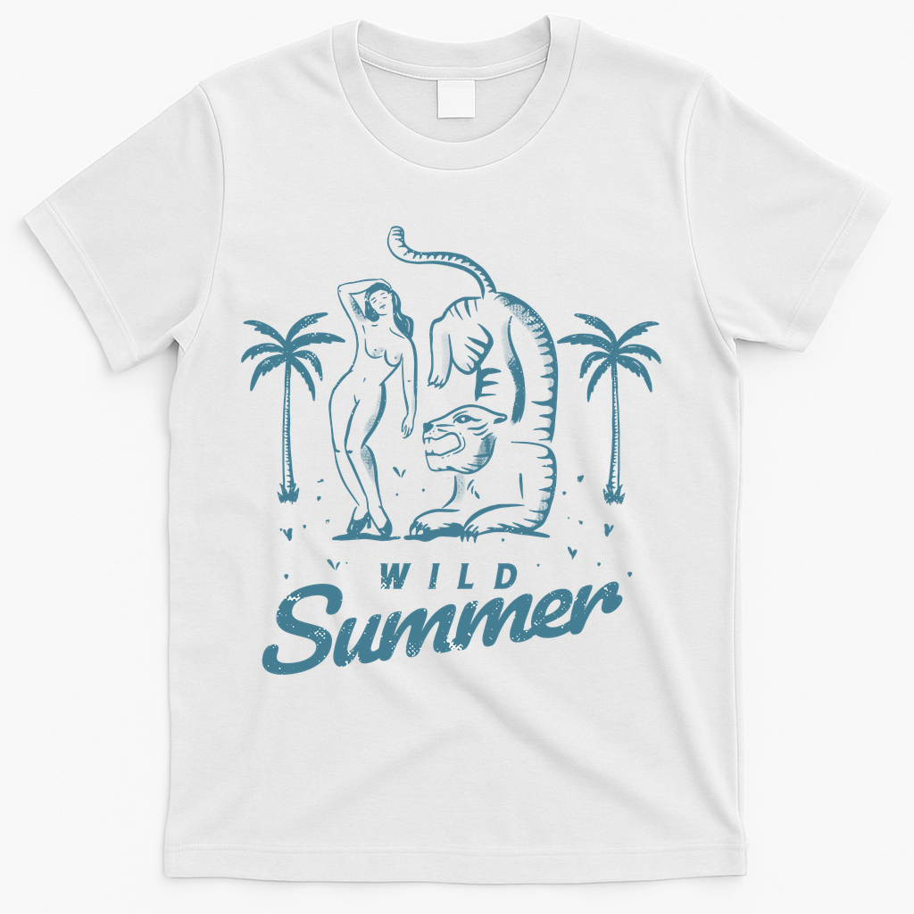 Wild Summer T-Shirt - White