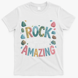 Wait I See A Rock Geologist Geology Teacher T-Shirt - White
