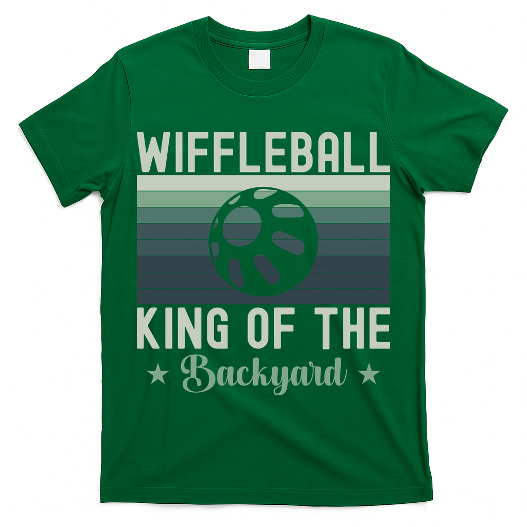 Wiffleball King Of The Backyard T-Shirt