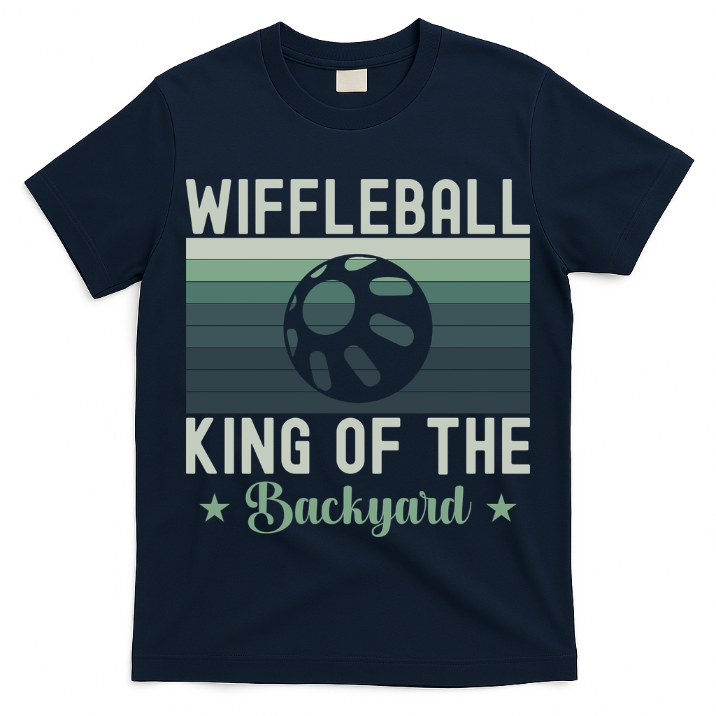 Wiffleball King Of The Backyard T-Shirt