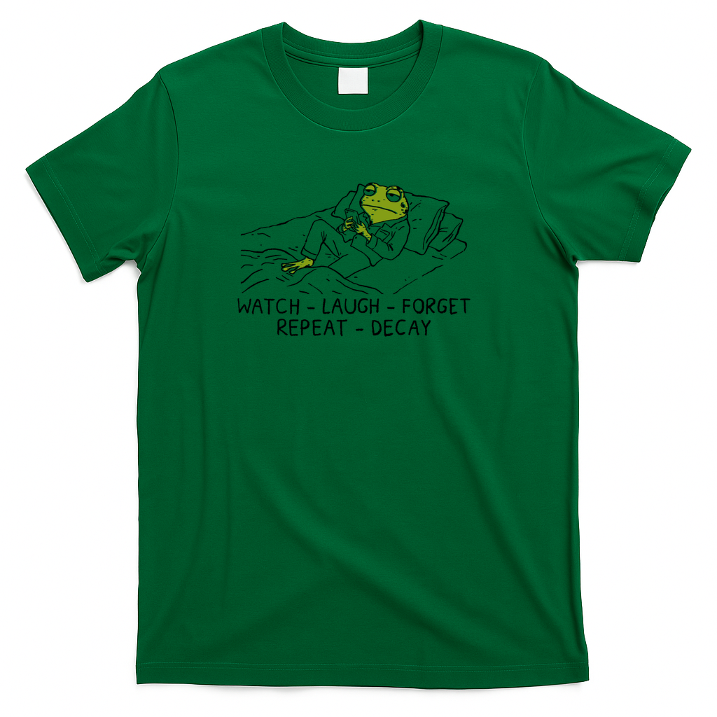 Watch - Laugh - Forget - Repeat - Decay - Green