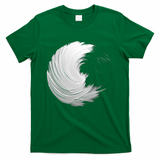 white on black - Green