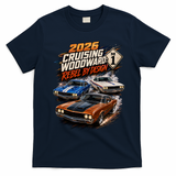 2026 Cruising Woodward Rebel By Design Classics M1 T-Shirt - Navy Blue