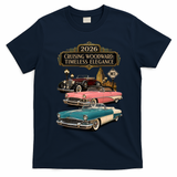 Timeless Elegance Cruising Woodward Ave M1 2026 T-Shirt - Navy Blue