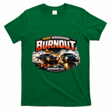 2026 Burnout Cruising Woodward Priceless Traffic Fines Front & Back T-Shirt - Irish Green