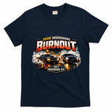 2026 Woodward Burnout M1 T-Shirt - Navy Blue