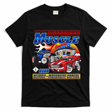 2026 Woodward Muscle M1 Cartoon Style T-Shirt - Black