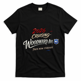 2026 Cruising Woodward Ave M1 Memories Pocket Print T-Shirt - Black