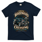 2026 Woodward Cruise Hot Rod A Michigan Tradition Detroit To Pontiac M1 T-Shirt - Navy Blue