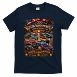 2026 Woodward  250 Years Of American Freedom Cruise Ave M1 T-Shirt - Navy Blue