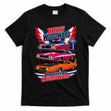 2026 Woodward Cruising Vintage Muscle Cars M1 T-Shirt - Black