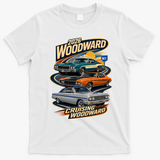 Retro Cruising Woodward 2026 T-Shirt - White