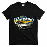 2026 Crusin' Woodward M1 Car Cruise Chrome Classic T-Shirt - Black