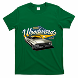 2026 Crusin' Woodward M1 Car Cruise Chrome Classic T-Shirt - Irish Green