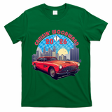 2026 Cruisin’ Woodward M1: Motor City Skyline Classics T-Shirt - Irish Green