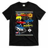 Cruisin Woodward 2026 Retro Car Event Graphic T-Shirt - Black