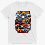 M1 Woodward Avenue 2026 Born To Cruise – Detroit To Pontiac Muscle Car T-Shirt - White