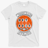 Detroit In Gear – Woodward Avenue M1 2026 T-Shirt - White