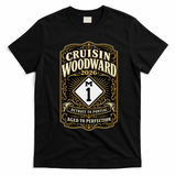 Aged To Perfection 2026 Woodward M1 Car Cruise T-Shirt - Black