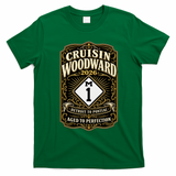 Aged To Perfection 2026 Woodward M1 Car Cruise T-Shirt - Irish Green